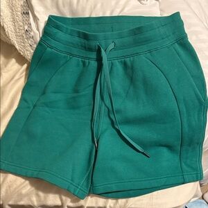 Lululemon Athletica Teal Athletic Shorts
